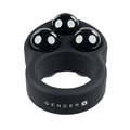 Gender X Workout Ring Weighted Silicone Training Cockring Black - Fantasies Boutique