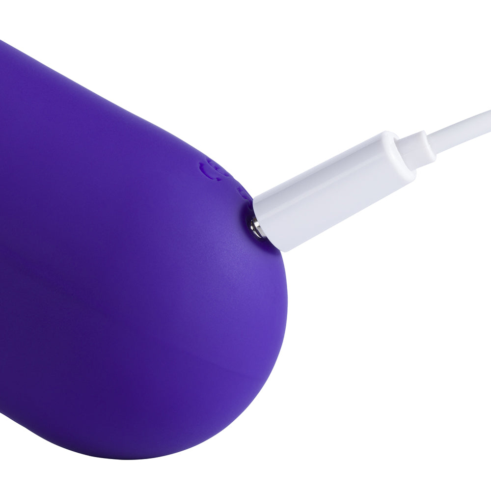 Honey Play Box Abby Mini Clit Tongue Licking Vibrator Purple - Fantasies Boutique