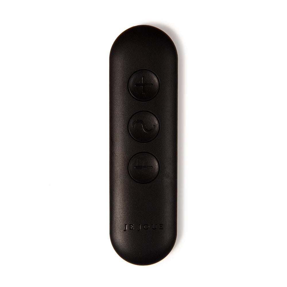 Je Joue Egon Vibrating Butt Plug Black - Fantasies Boutique