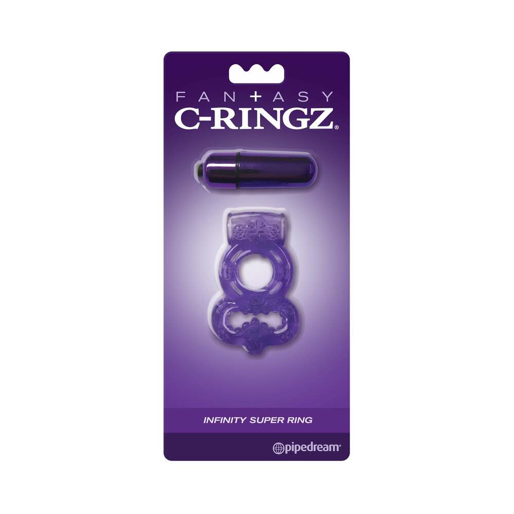 Pipedream Fantasy C-Ringz Infinity Super Ring Purple - Fantasies Boutique