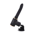 Evolved Too Hot To Handle Rechargeable Silicone Thrusting Sex Machine Black - Fantasies Boutique