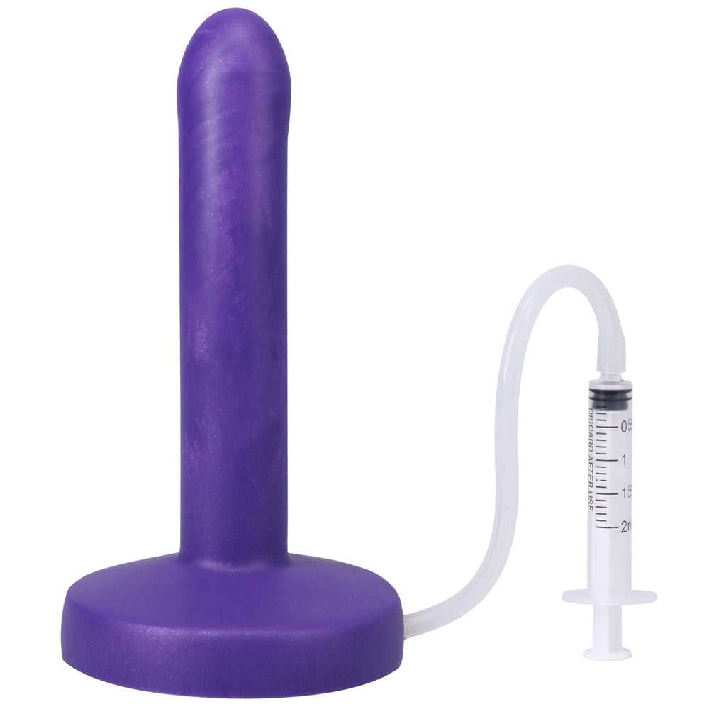 Tantus POP Slim Squrting Dildo Indiglow - Fantasies Boutique