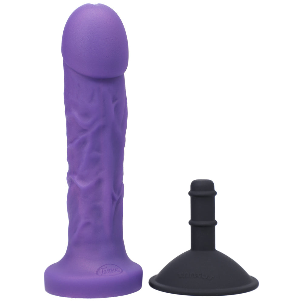 Tantus Goliath Soft Vibrating Dildo Kit Amethyst - Fantasies Boutique