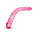 Blush B Yours 16 in. Double Dildo Pink - Fantasies Boutique