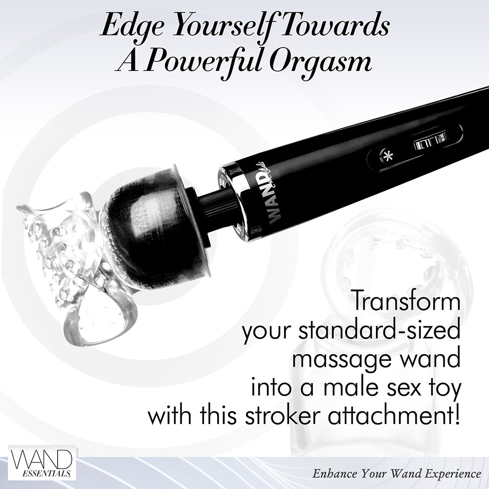 Wand Essentials Vibra-Stroke Wrapped Wand Attachment