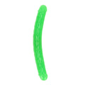 RealRock Glow in the Dark Double Dong 15 in. Dual-Ended Dildo Neon Green - Fantasies Boutique