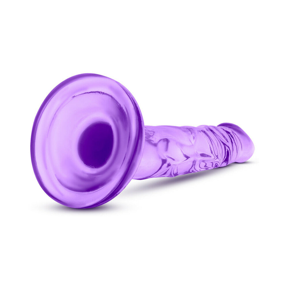 Blush Naturally Yours 5 in. Mini Cock Realistic Dildo with Suction Cup Purple - Fantasies Boutique