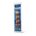 b-Vibe Headz 10.5 in. Multi-Bulb Dildo with Flared Base