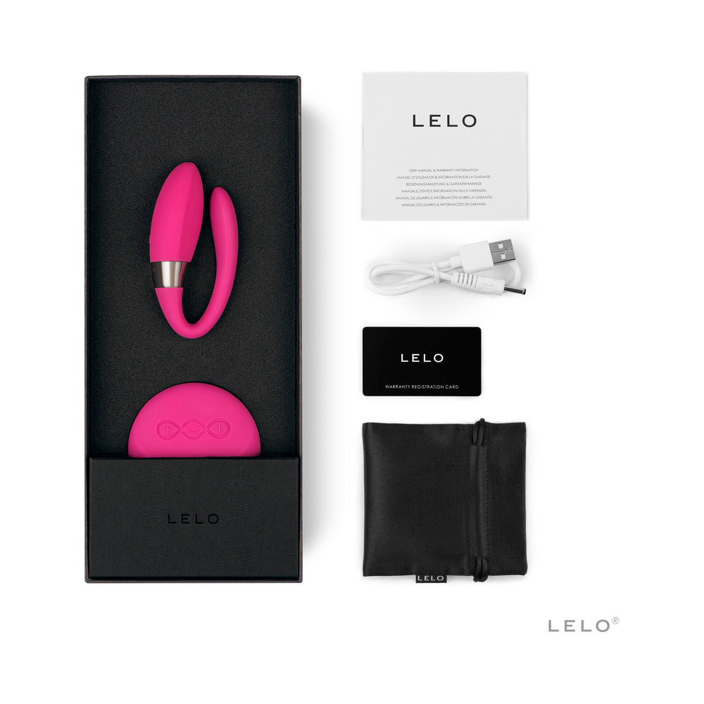 LELO TIANI 2 Rechargeable Dual Stimulation Couples Vibrator with Remote Cerise - Fantasies Boutique