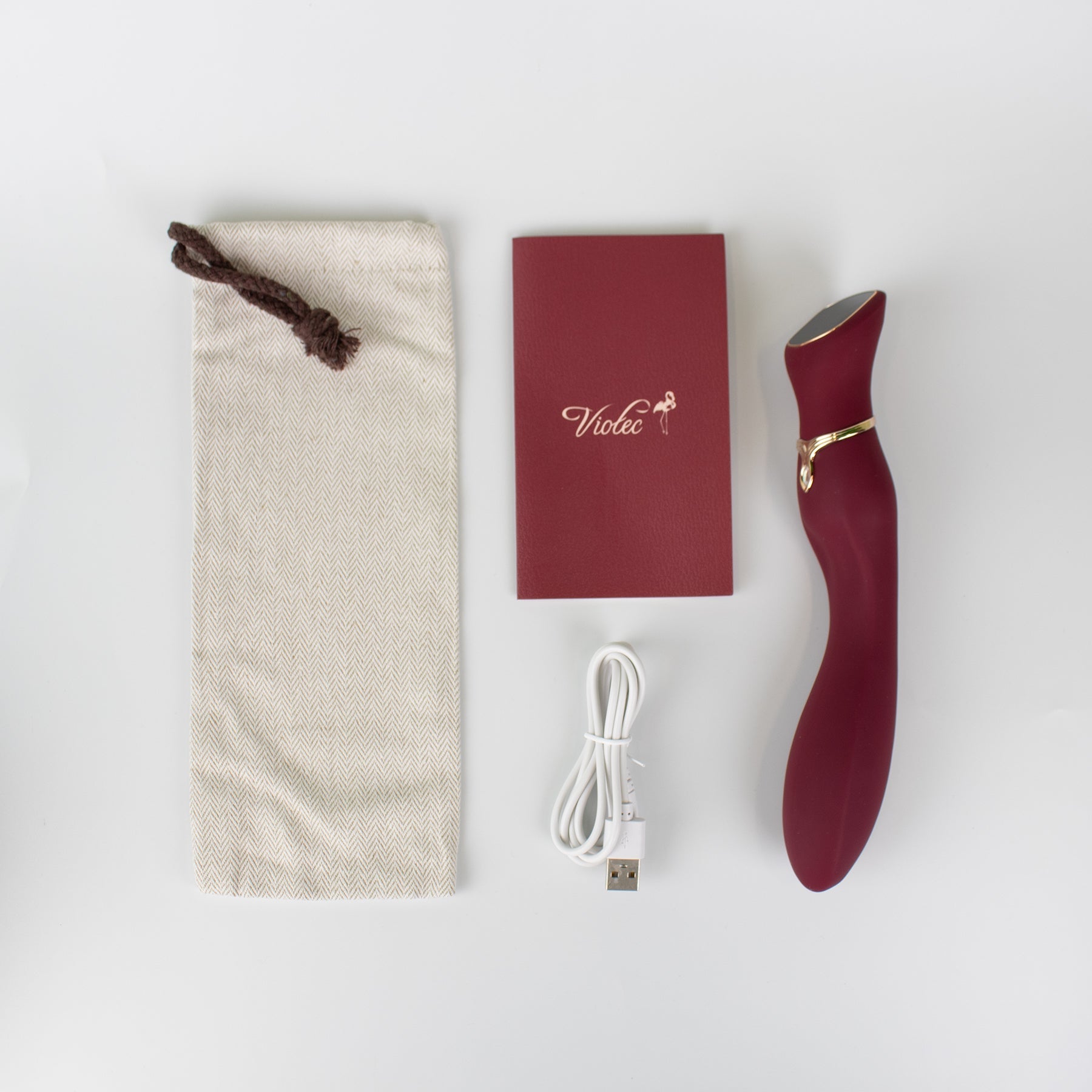 Chance Touch Screen G-Spot Vibrator in Wine - Fantasies Boutique