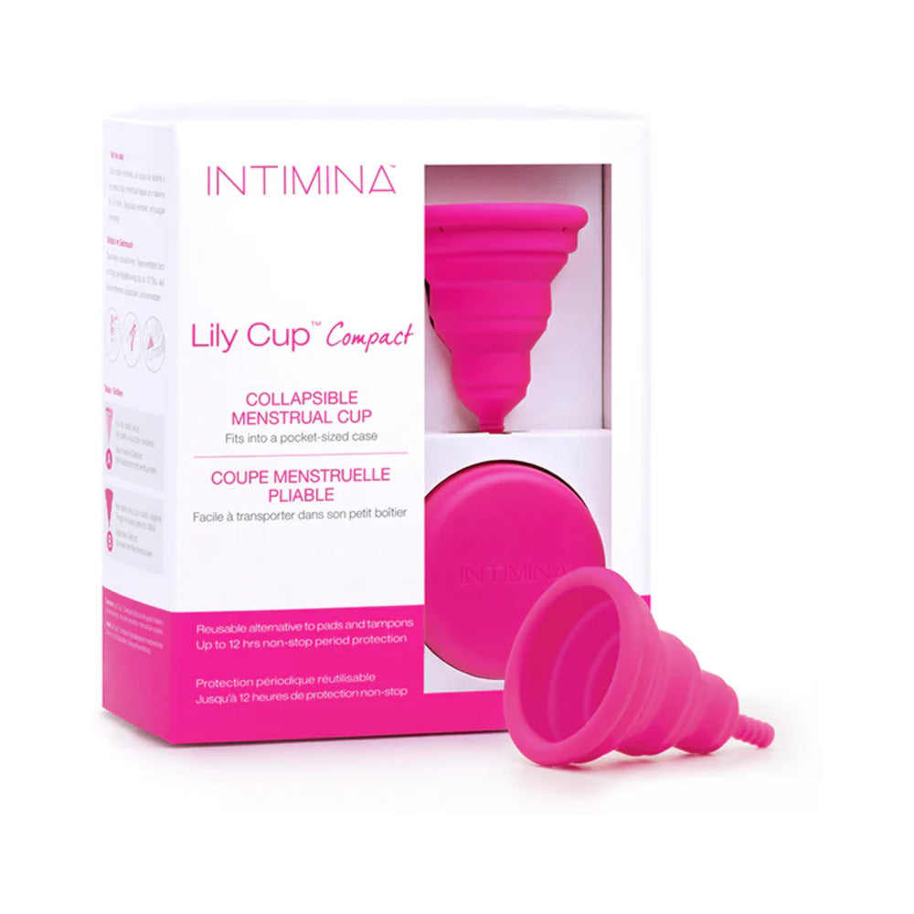 INTIMINA Lily Cup Compact Collapsible Menstrual Cup Size B - Fantasies Boutique