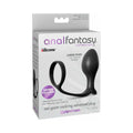 Pipedream Anal Fantasy Collection Silicone Ass-Gasm Cock Ring Advanced Plug Black - Fantasies Boutique