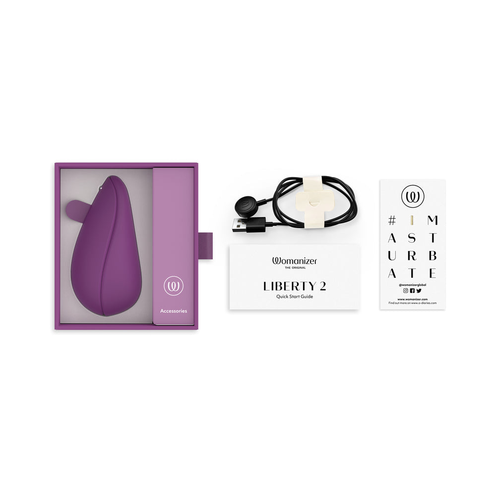 Womanizer Liberty 2 Purple - Fantasies Boutique