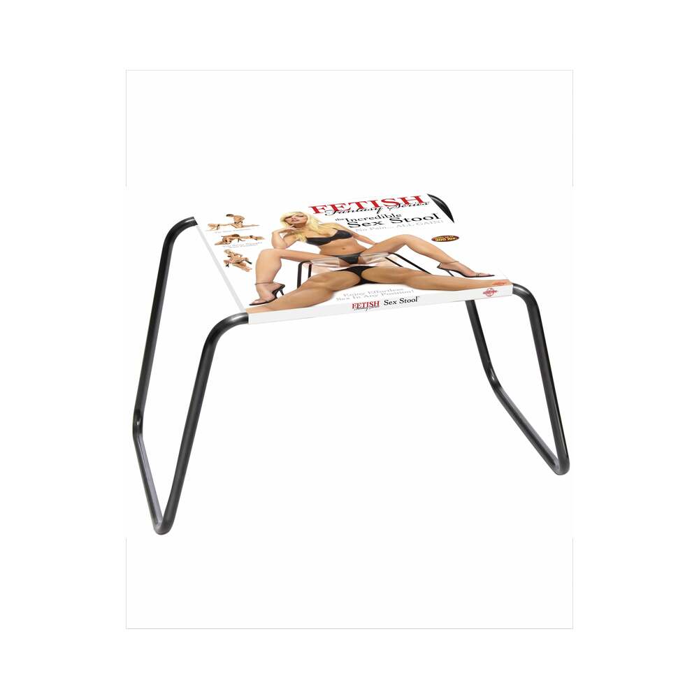 Fetish Fantasy Series The Incredible Sex Stool Clear/Black - Fantasies Boutique