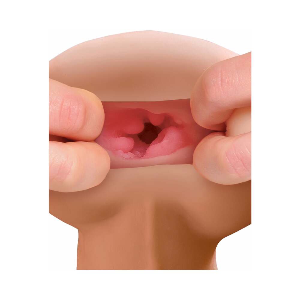 PDX Fuck My Cock XL Anal Stroker Beige - Fantasies Boutique