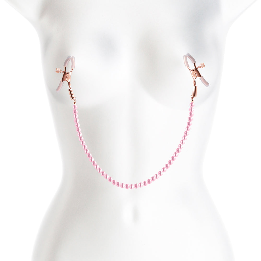 Bound Nipple Clamps DC1 Pink - Fantasies Boutique