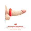 b-Vibe Flex Ring Grip Ultra Soft Silicone C-Ring Red