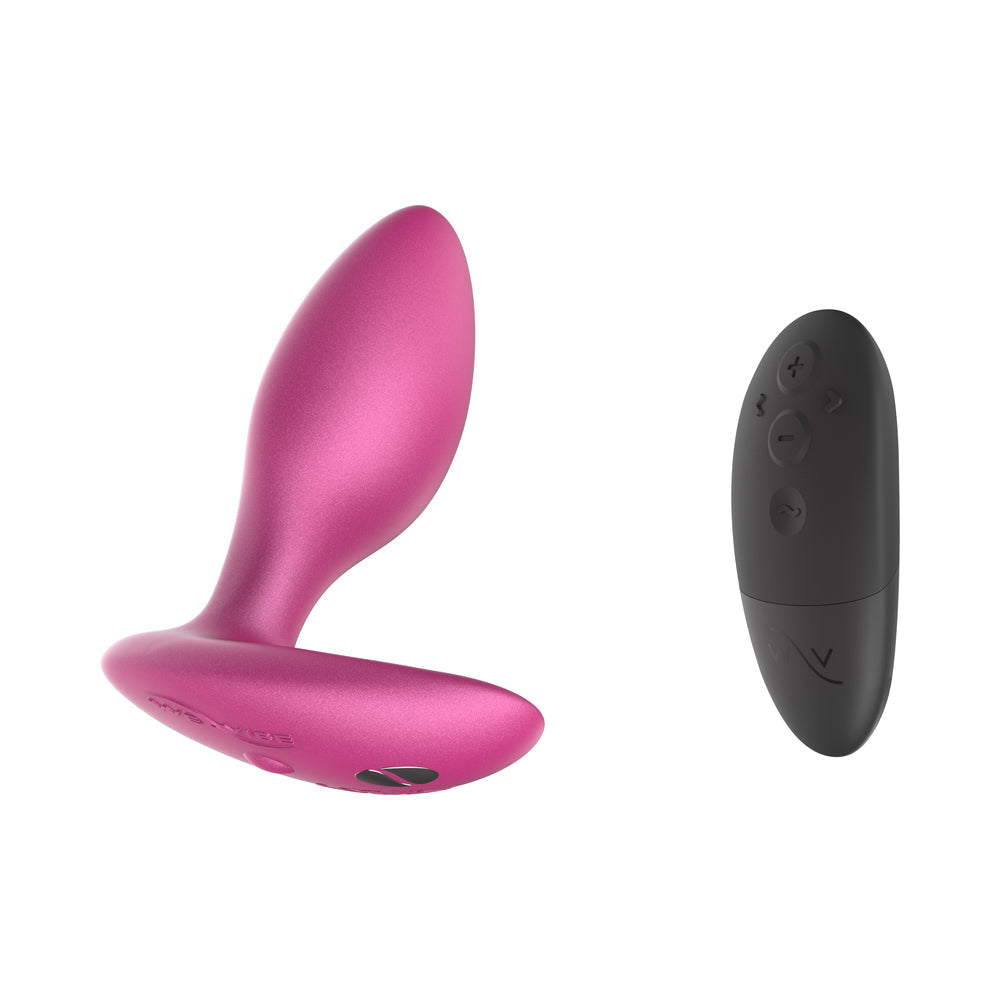 We-Vibe Ditto+ Rechargeable Remote-Controlled Silicone Vibrating Anal Plug Cosmic Pink - Fantasies Boutique