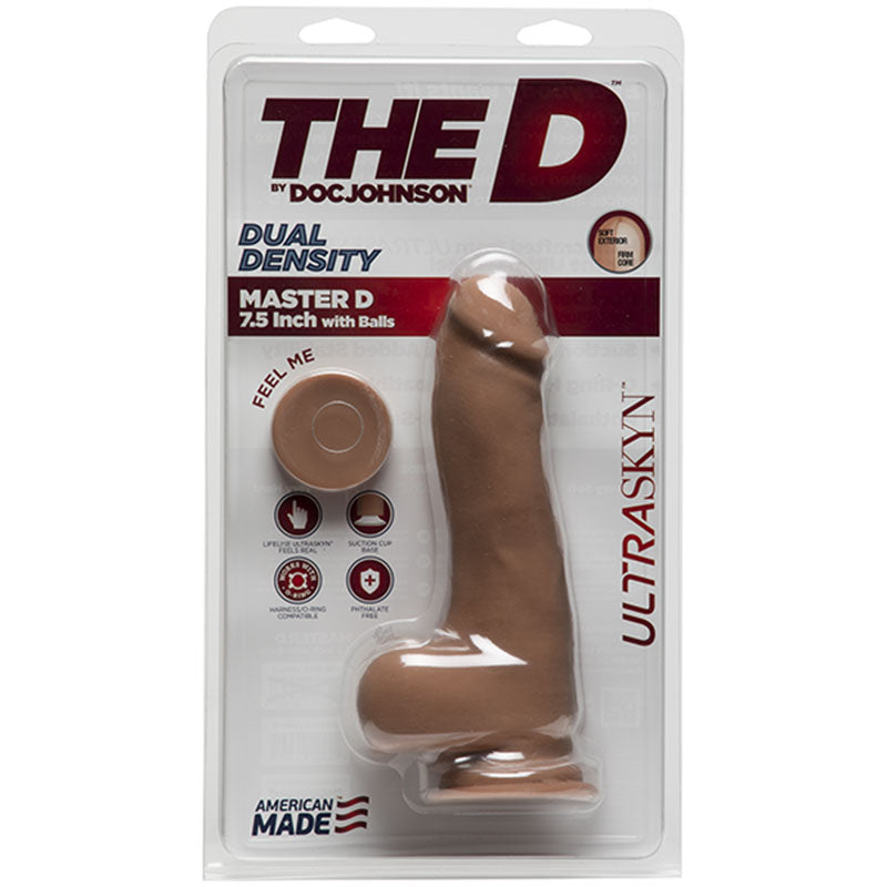 The D Master 7.5in ULTRASKYN Caramel - Fantasies Boutique