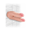 King Cock Plus Triple Density Double Penetrator 9.5 in. Realistic Dildo Beige - Fantasies Boutique