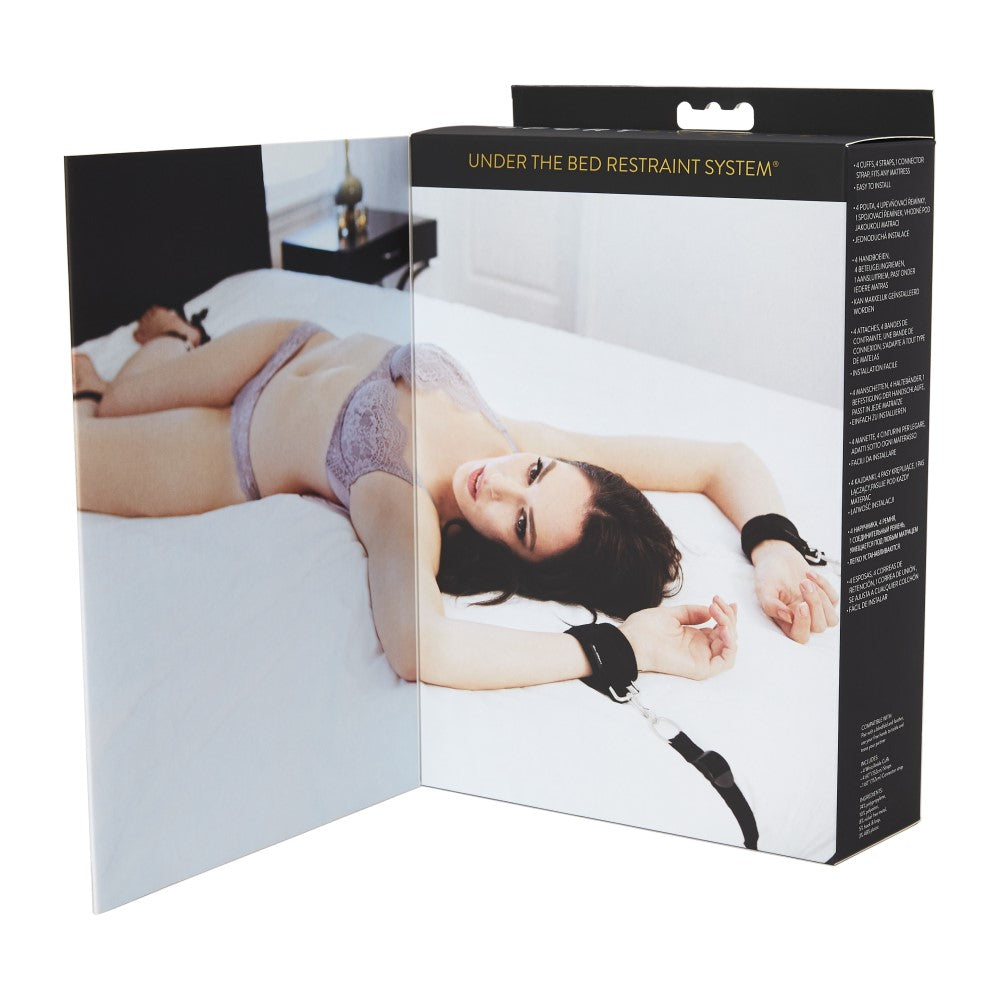 Sportsheets Under The Bed Restraint System Black - Fantasies Boutique