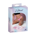 Magic Silk Pheromone Panties Crotchless Thong 2-Pack Lilac/Rose S/M