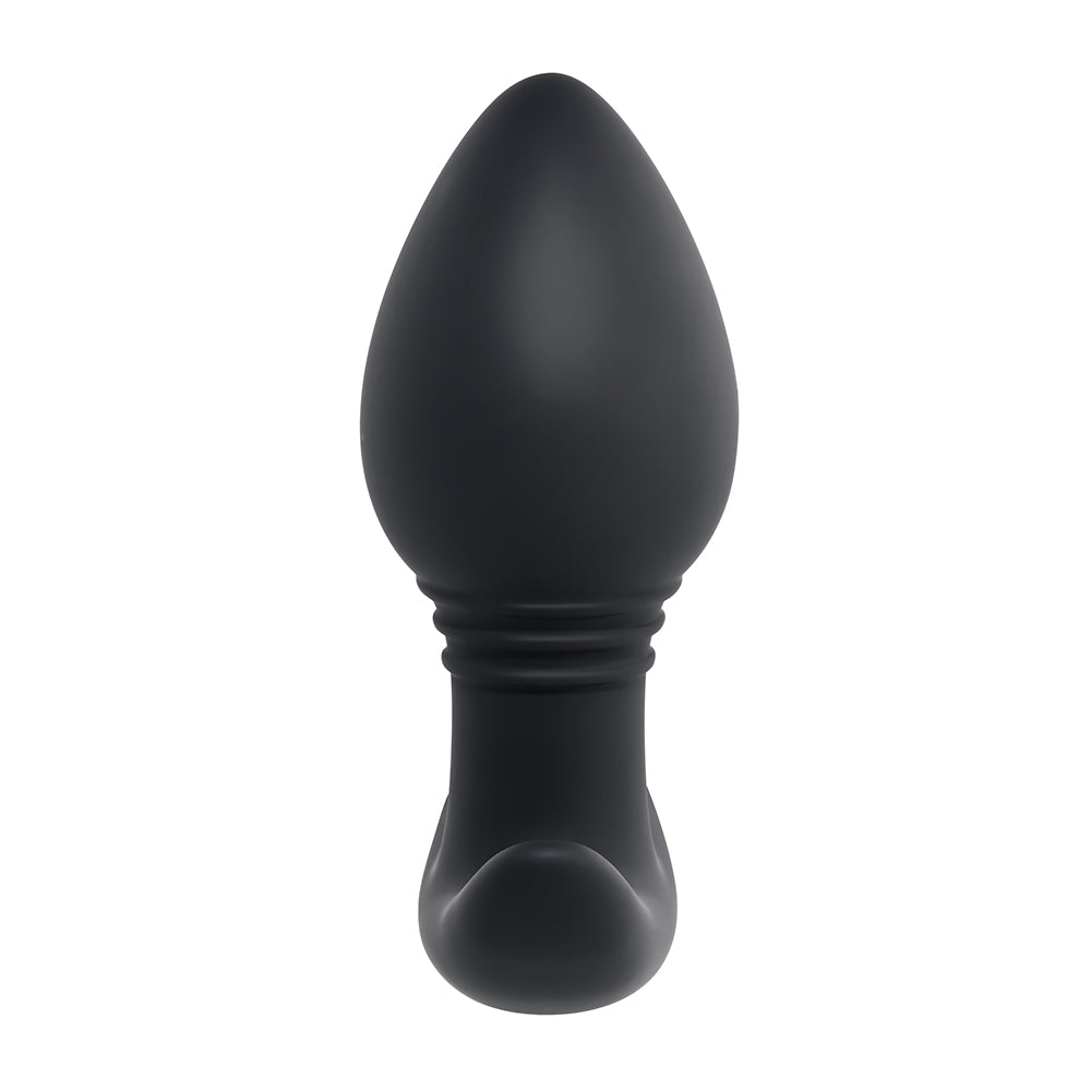 Playboy Plug & Play Rechargeable Remote Controlled Vibrating Silicone Anal Plug Navy - Fantasies Boutique