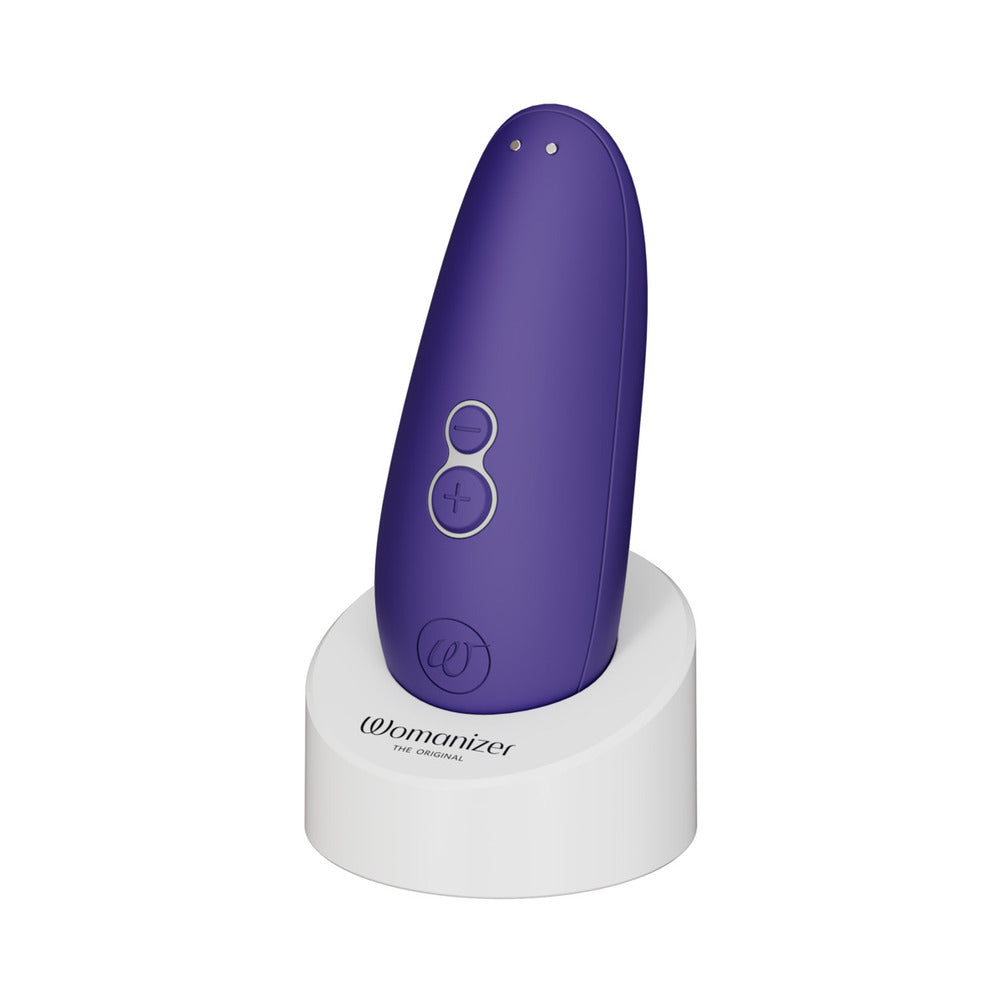 Womanizer Starlet 3 Rechargeable Silicone Compact Pleasure Air Clitoral Stimulator Indigo - Fantasies Boutique