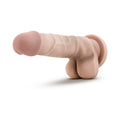 Dr. Skin Basic 7 Realistic 7.75 in. Dildo with Balls Beige - Fantasies Boutique