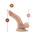 Dr. Skin Dr. Stephen 6.5 in. Dildo with Balls Beige - Fantasies Boutique