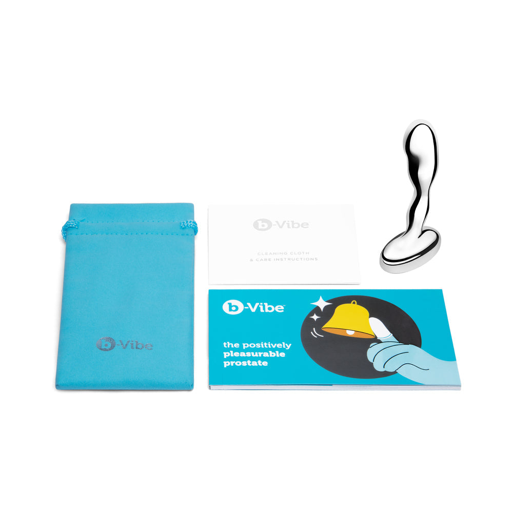 b-Vibe Stainless Steel Prostate Plug - Fantasies Boutique