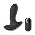 Gender Fluid Buzz Rechargeable Remote-Controlled Silicone Anal Vibrator Black
