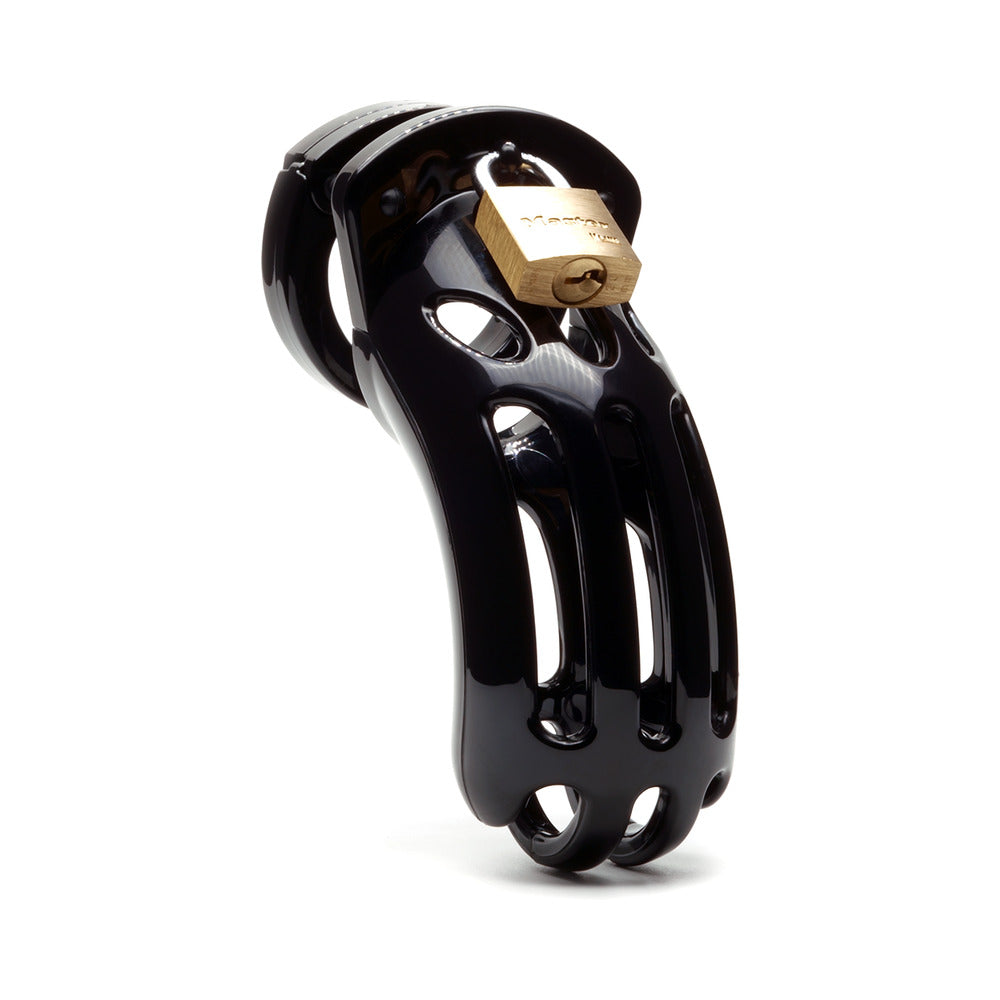 The Curve Black Male Chastity Device - Fantasies Boutique