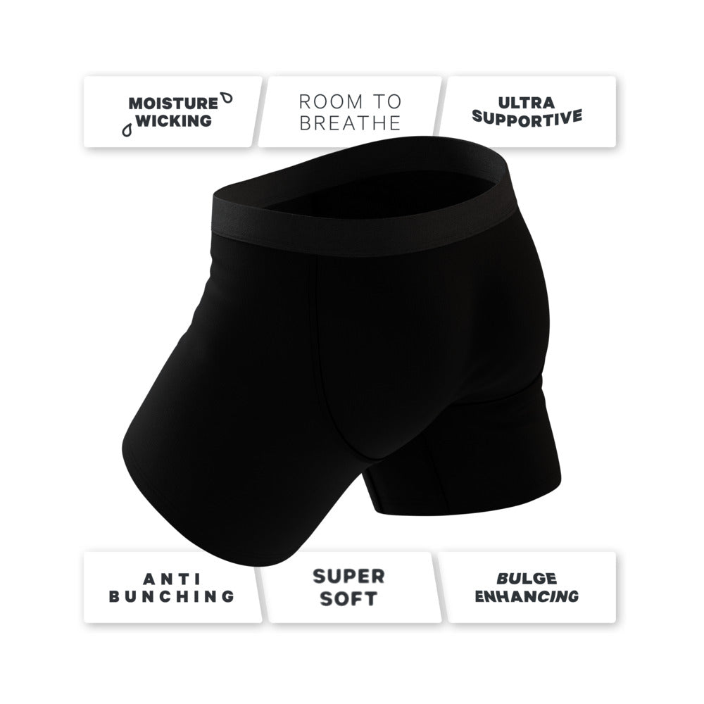 Shinesty The Rear View Size Warning Ball Hammock Pouch Underwear S