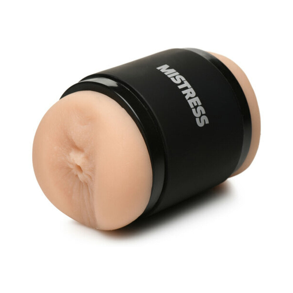 Curve Toys Mistress Double Shot Mini Masturbator Pussy & Ass Light