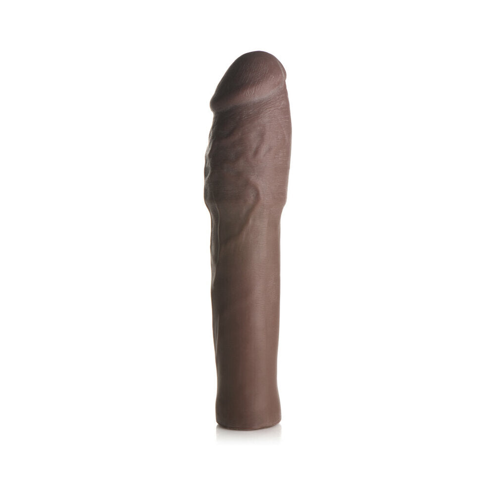 Jock Extra Thick Penis Extension Sleeve 2 in. Dark - Fantasies Boutique
