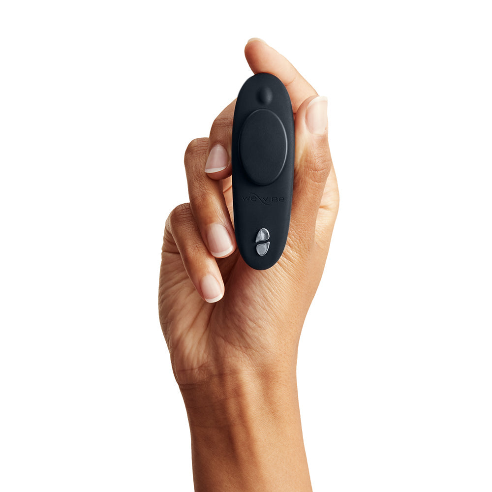 We-Vibe Moxie+ Wearable Clitoral Vibrator Satin Black
