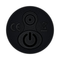 Zero Tolerance Bell Ringer Rechargeable Vibrating Flicking Silicone Cockring Black
