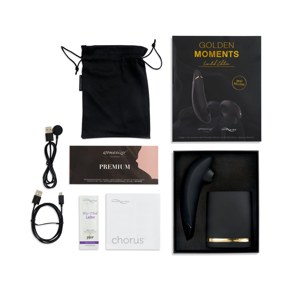 We-Vibe Golden Moments 2 Black - Fantasies Boutique