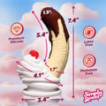 Simply Sweet Chocolate Dipped Banana Split Premium Silicone Dildo