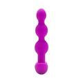 b-Vibe Triplet Rechargeable Remote-Controlled Vibrating Anal Beads Plug Fuchsia - Fantasies Boutique
