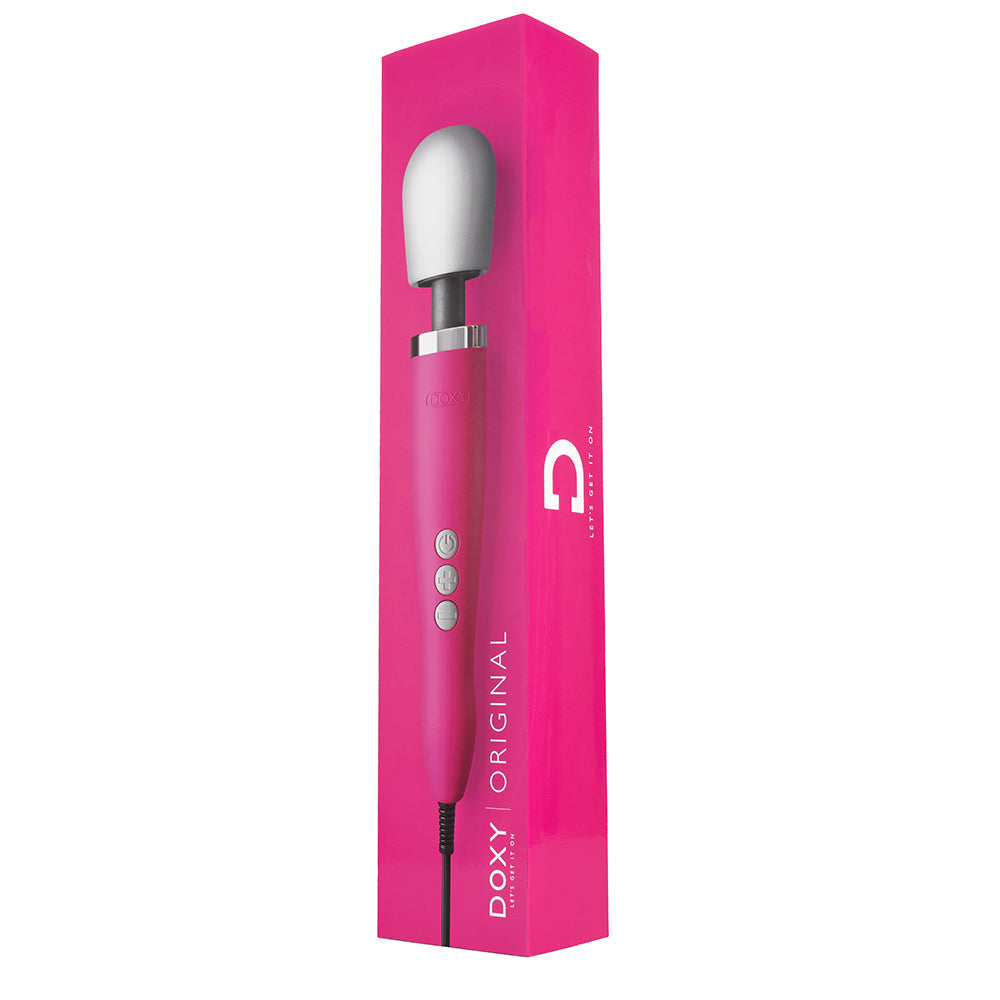 Doxy Original Massager Wand Vibrator Pink - Fantasies Boutique