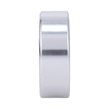 Rock Solid Brushed Alloy X-Large (2in X .75in) Silver