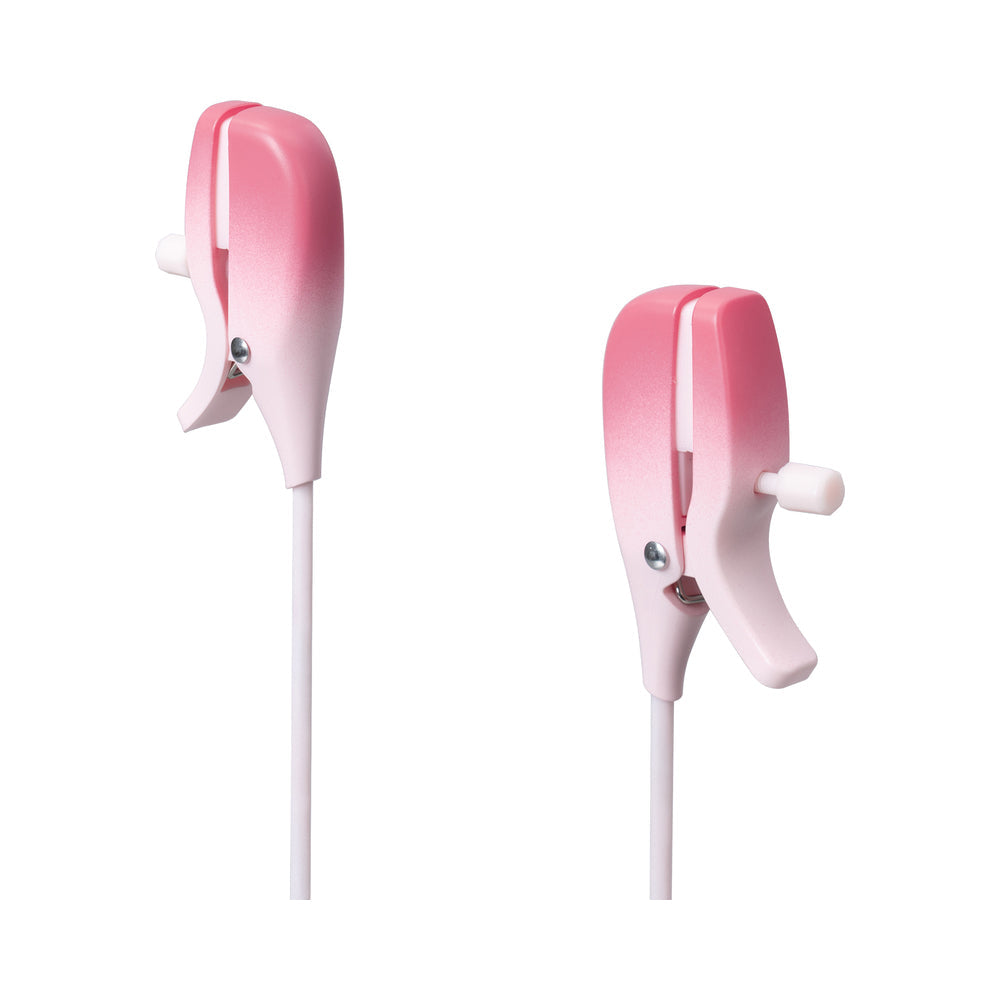 Lovense Gemini Bluetooth Rechargeable Vibrating Nipple Clamps - Fantasies Boutique