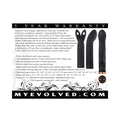 Evolved Four Play Rechargeable Silicone Bullet Vibrator and 3-Piece Sleeve Set Black - Fantasies Boutique