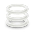 Blush Performance VS2 Pure Premium Silicone Cockrings 3-Pack Small White - Fantasies Boutique