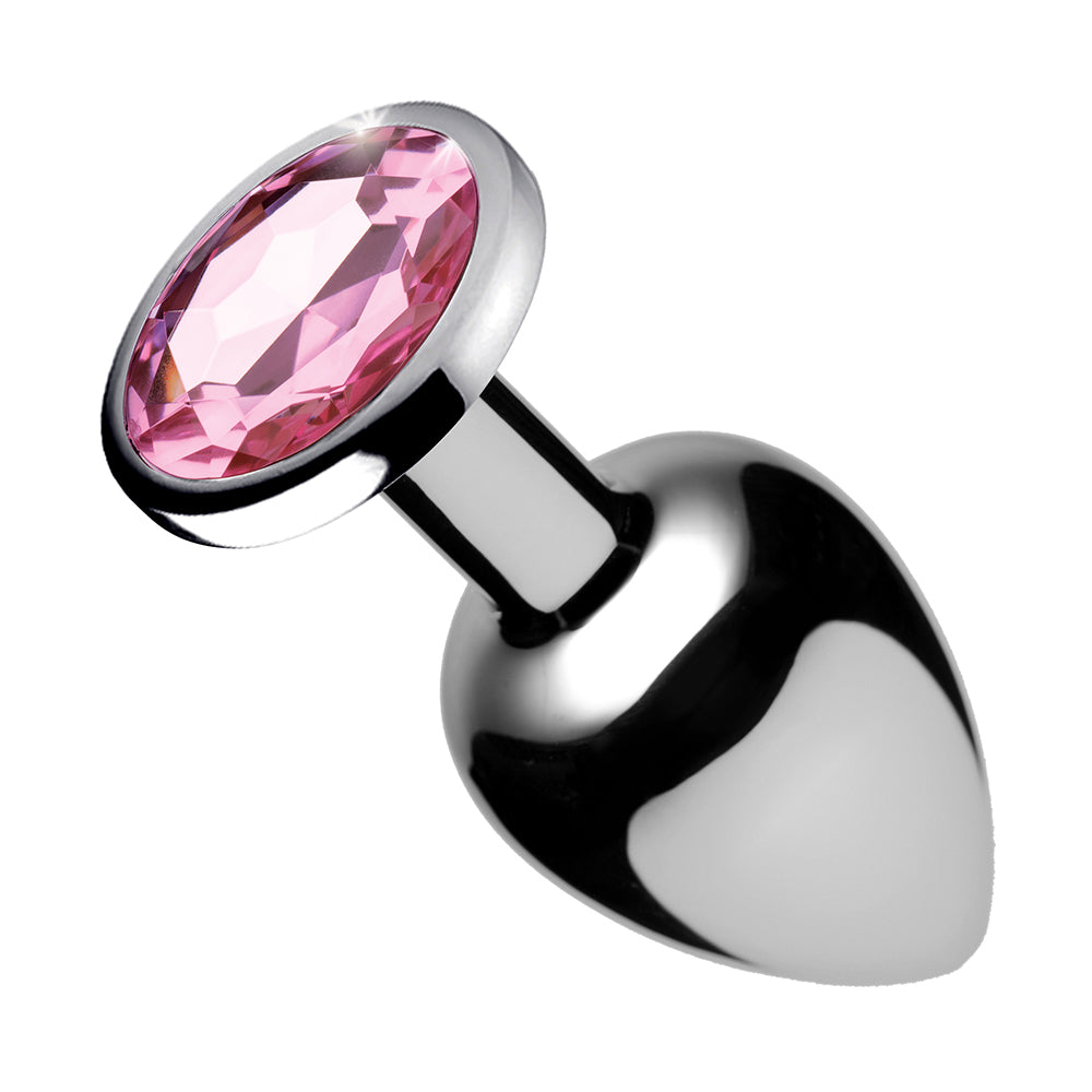 Booty Sparks Pink Gem Anal Plug Small - Fantasies Boutique