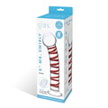 Glas 8 in. Mr. Swirly Glass Dildo - Fantasies Boutique