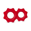 Blush Stay Hard Nutz Cockring 2-Pack Red - Fantasies Boutique
