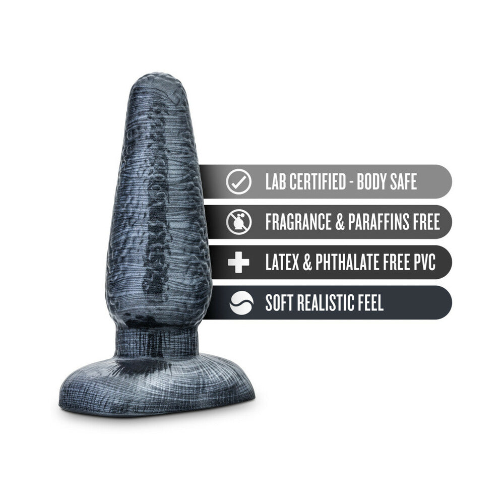 Blush Jet The Plug 5 in. Carbon Metallic Black - Fantasies Boutique